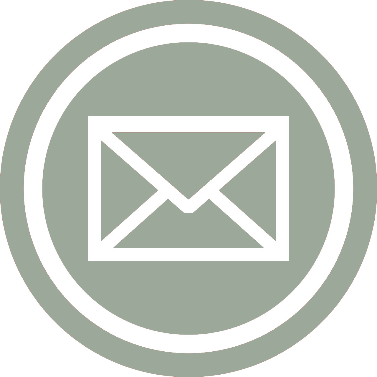 Mail logo with envelope